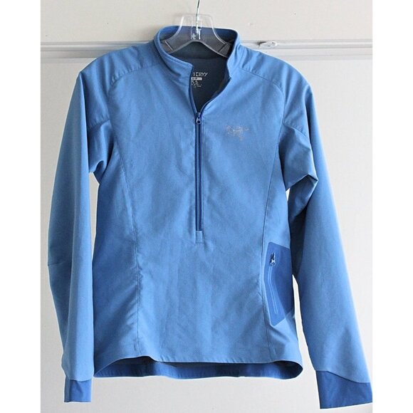 Arc’teryx - Women’s Accelero Half Zip Pullover Jacket in Blue, size Small - Picture 2 of 10